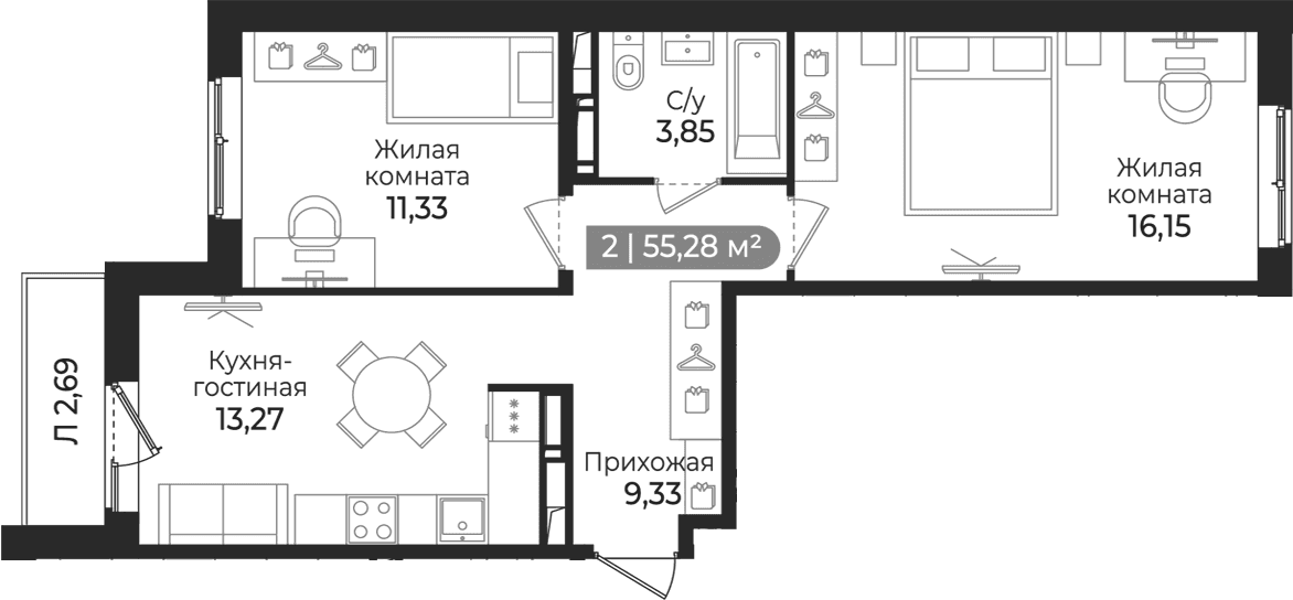 Планировка квартиры