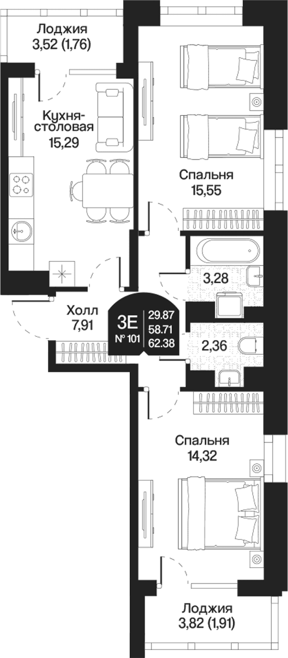 Планировка квартиры