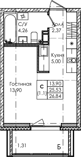 Планировка квартиры