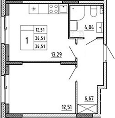 Планировка квартиры