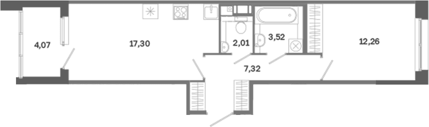 Планировка квартиры