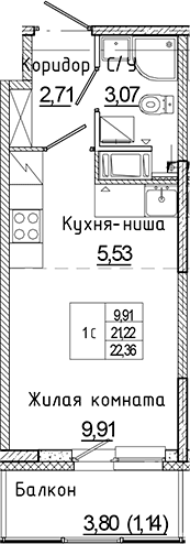 Планировка квартиры