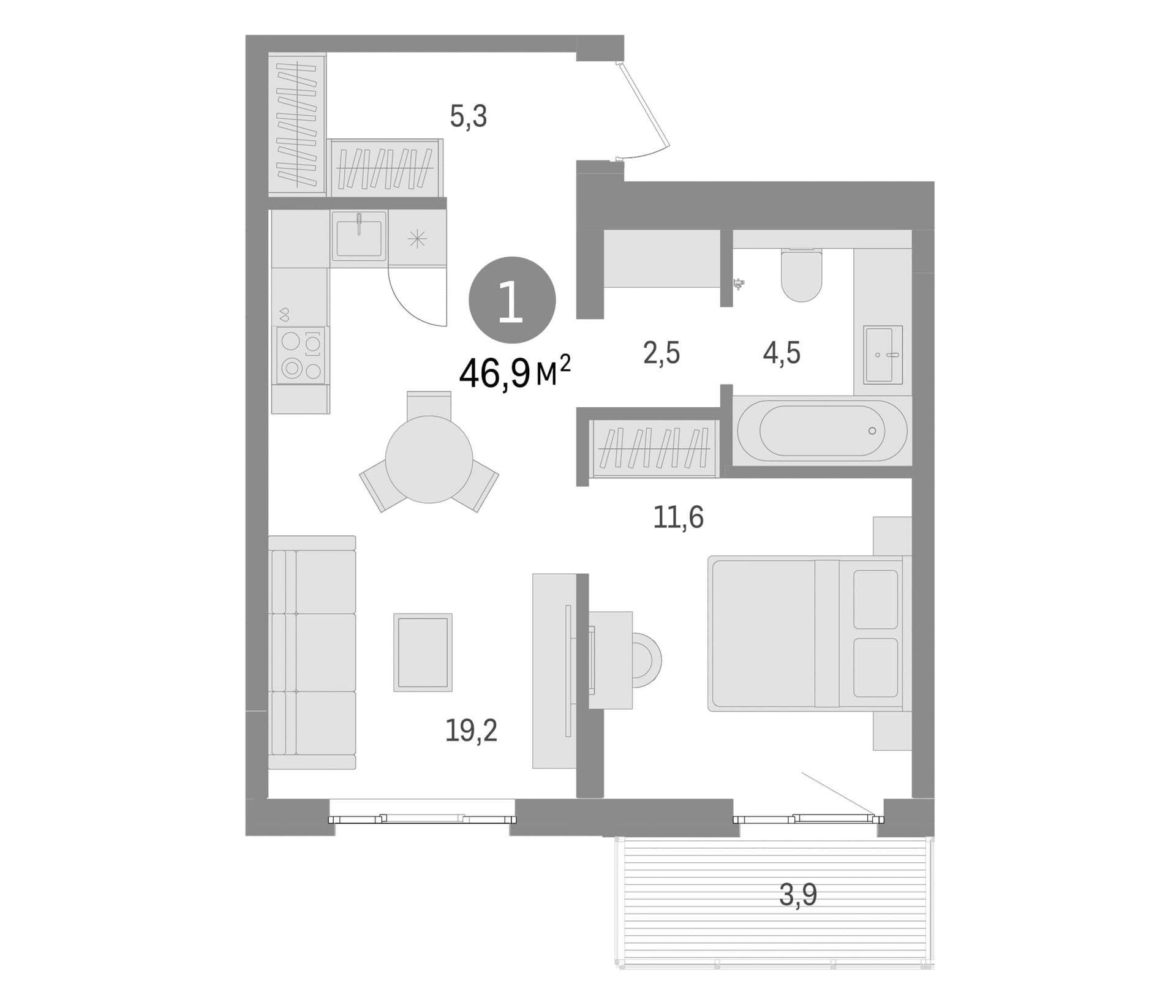 Планировка квартиры