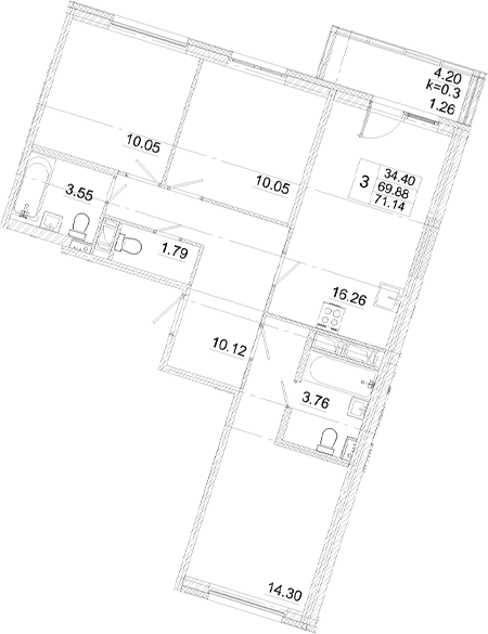 Планировка квартиры
