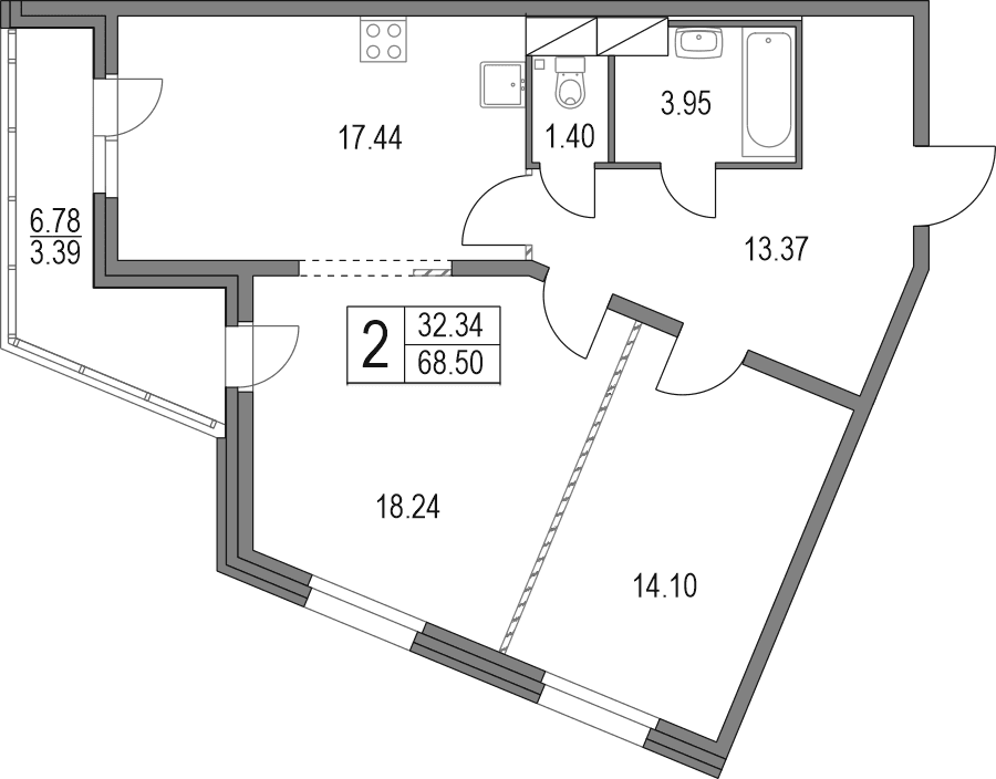 Планировка квартиры