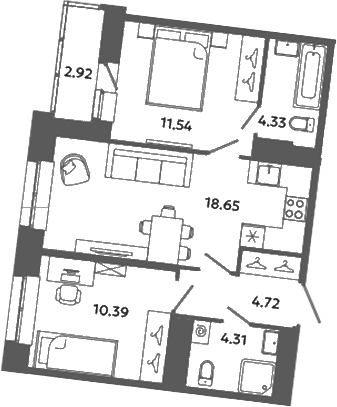 Планировка квартиры
