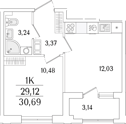 Планировка квартиры