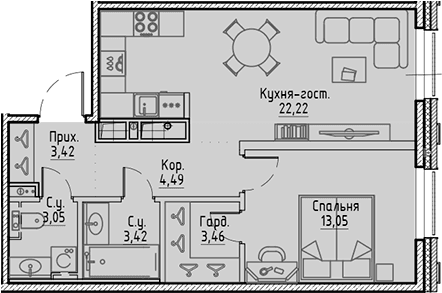 Планировка квартиры