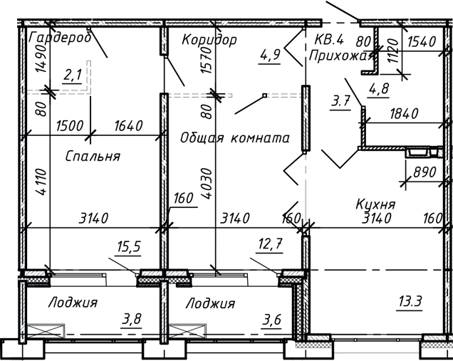 Планировка квартиры