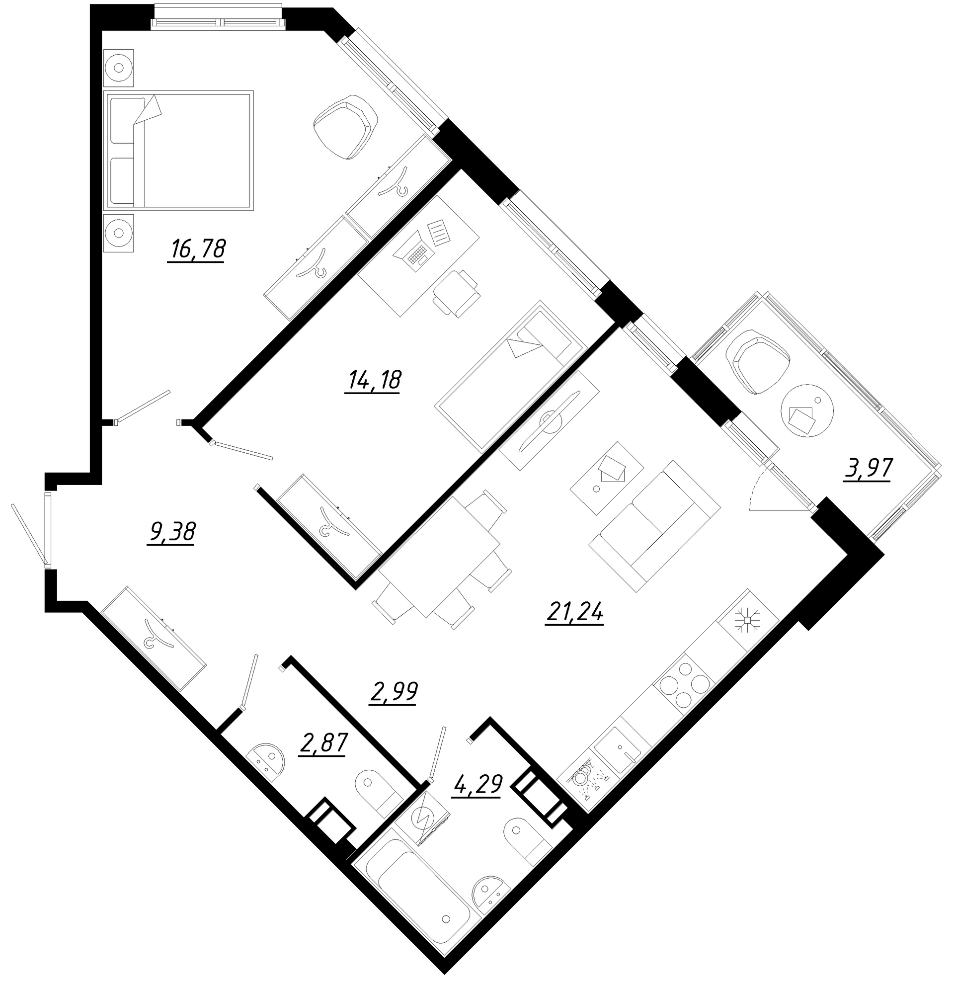 Планировка квартиры