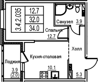 Планировка квартиры