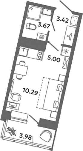 Планировка квартиры