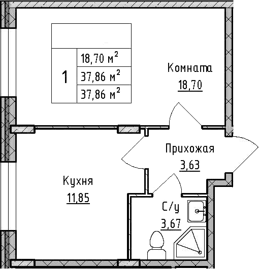 Планировка квартиры