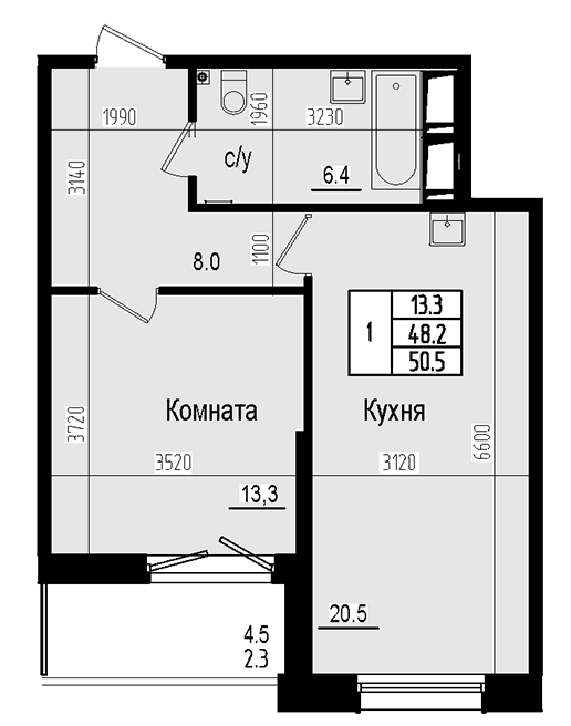 Планировка квартиры