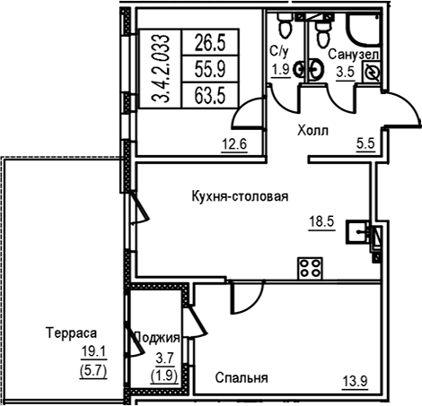 Планировка квартиры