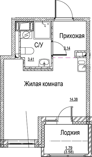 Планировка квартиры