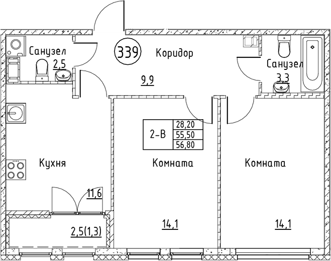 Планировка квартиры