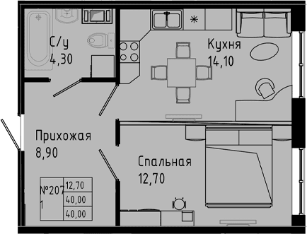 Планировка квартиры
