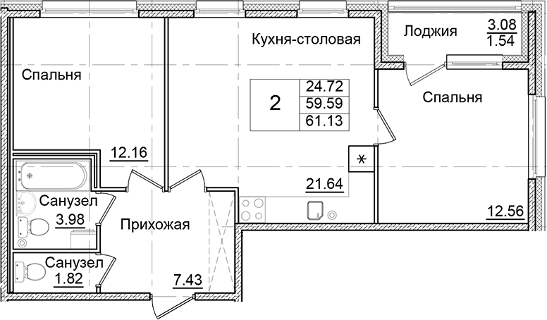 Планировка квартиры
