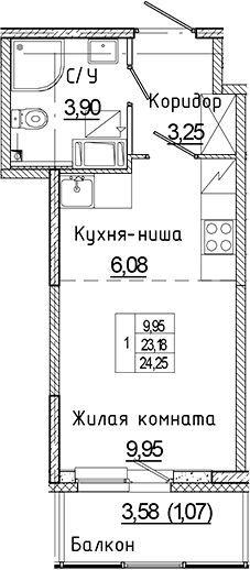 Планировка квартиры