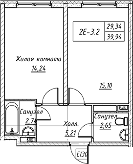 Планировка квартиры