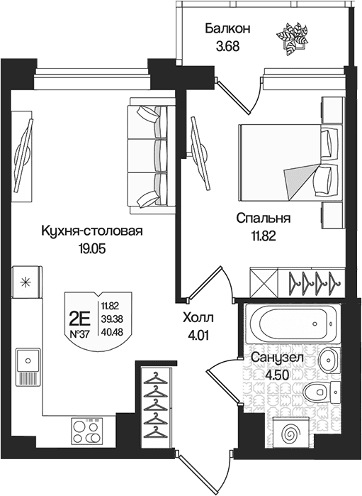 Планировка квартиры