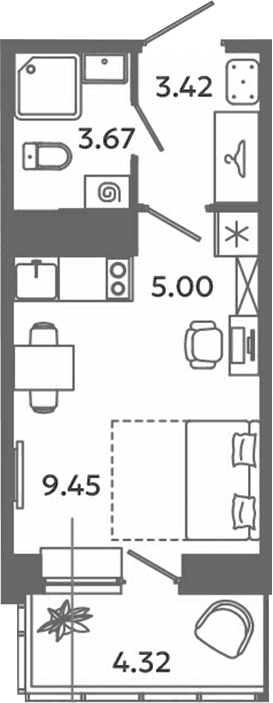 Планировка квартиры