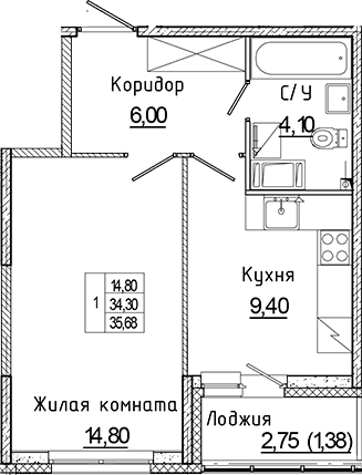 Планировка квартиры