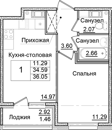 Планировка квартиры