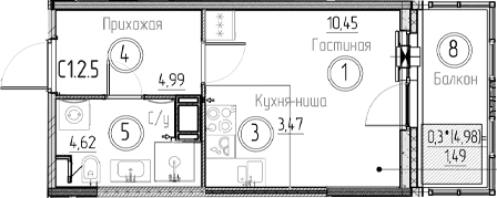 Планировка квартиры