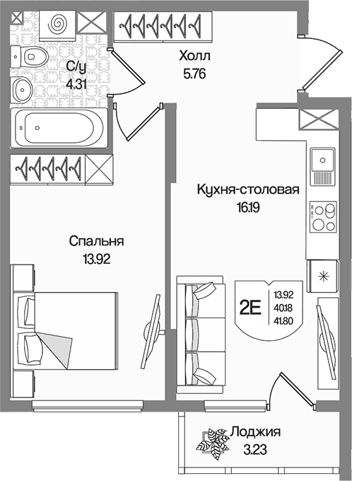 Планировка квартиры