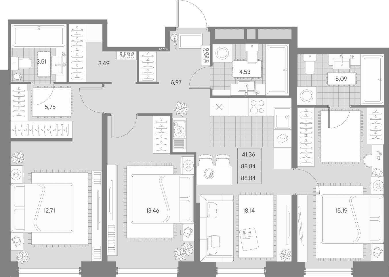 Планировка квартиры