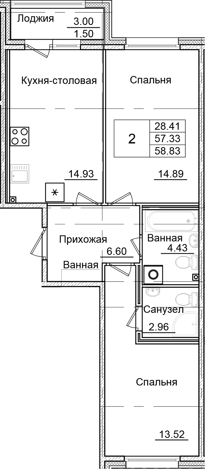 Планировка квартиры