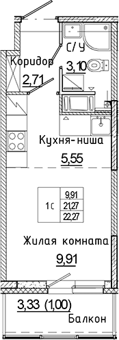 Планировка квартиры