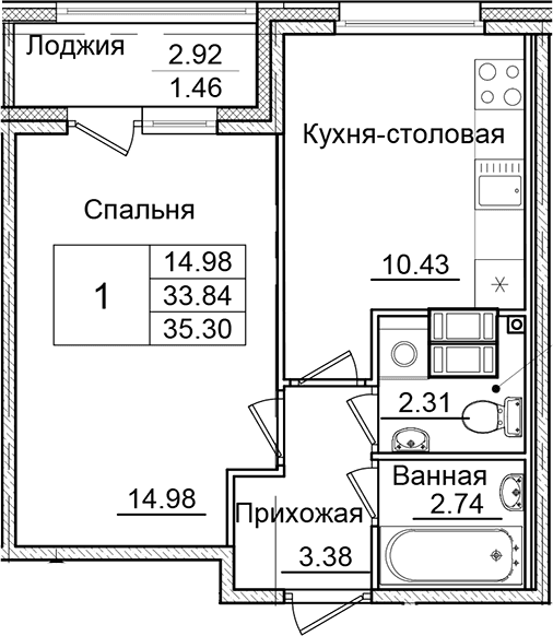 Планировка квартиры