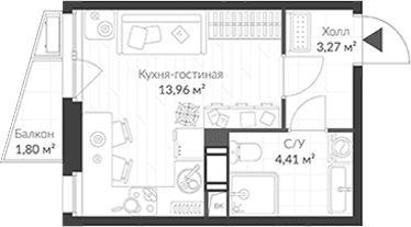 Планировка квартиры
