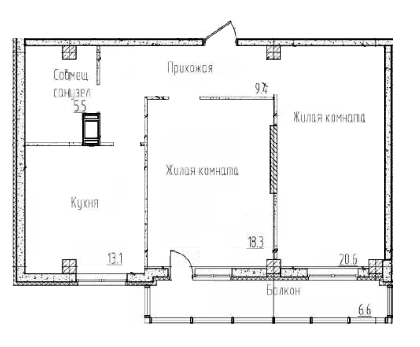 Планировка квартиры