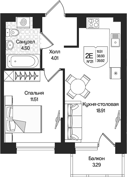 Планировка квартиры