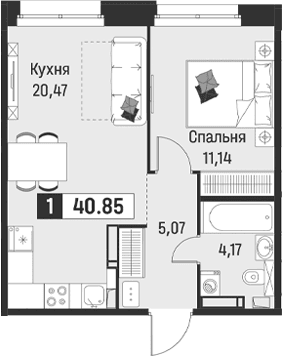 Планировка квартиры