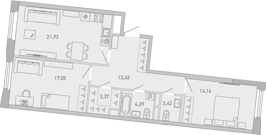 Планировка квартиры