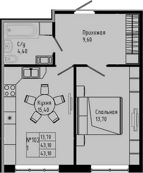 Планировка квартиры