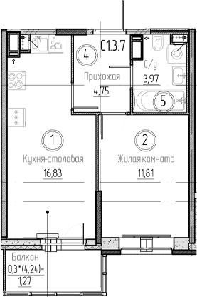 Планировка квартиры