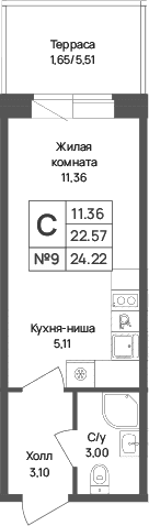 Планировка квартиры