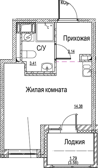 Планировка квартиры