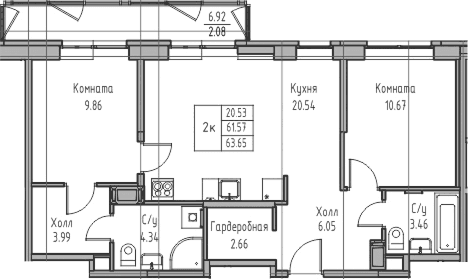 Планировка квартиры