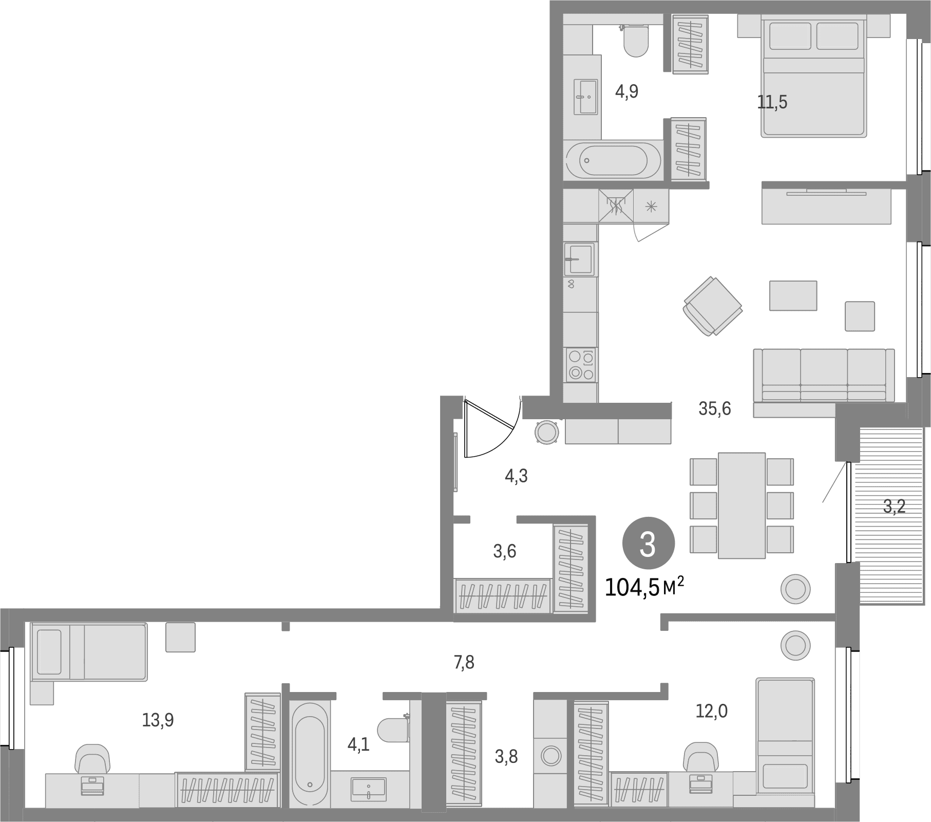 Планировка квартиры