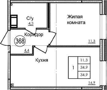Планировка квартиры
