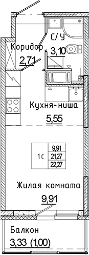 Планировка квартиры