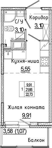 Планировка квартиры