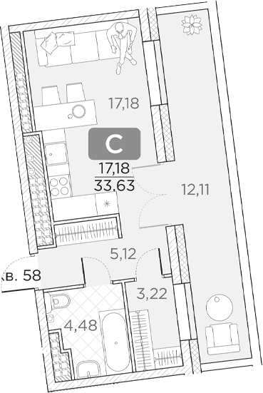 Планировка квартиры